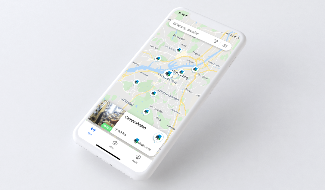 Träna över hela Sverige