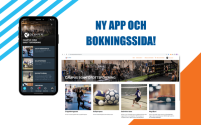 Ny app och bokningssida