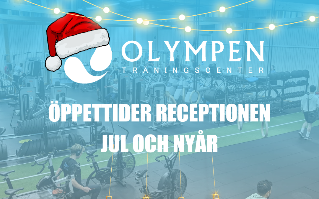 Öppettider Jul & Nyår