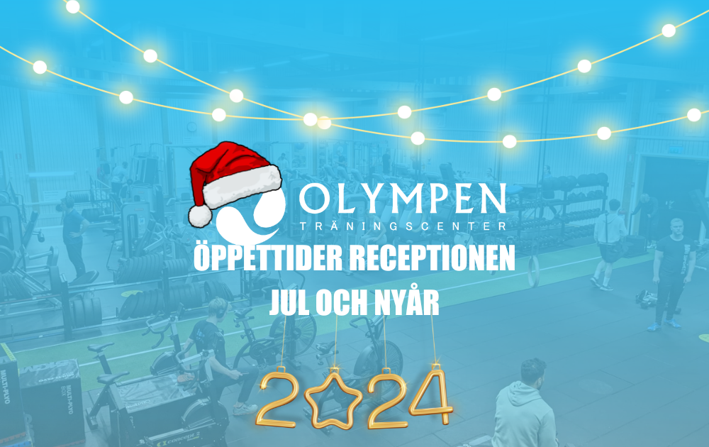Öppettider receptionen Jul och Nyår