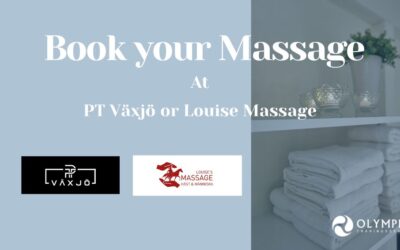 Book your massage at Louise Massage or PT Växjö
